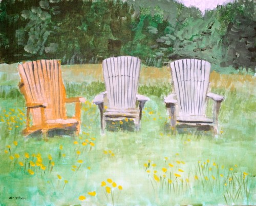 Adirondack chairs