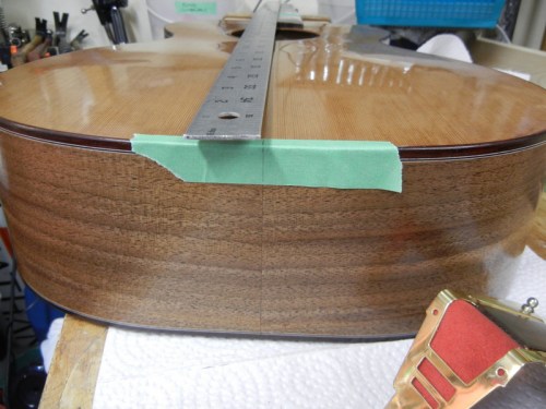 checking centre line