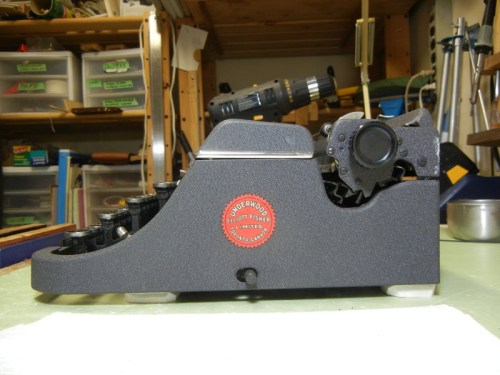 side view - Underwood Universal 1939