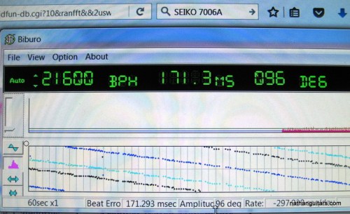 original timing was slow