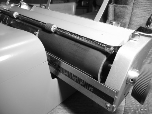 oversized platen for this scale of machine